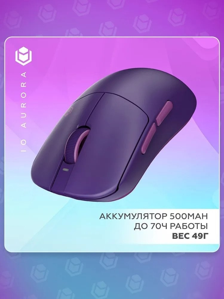 Игровая мышь IO by Red Square Aurora (фиолетовый)