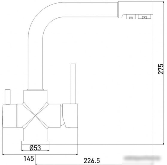 Смеситель Gross Aqua Ecolife 3120609MB