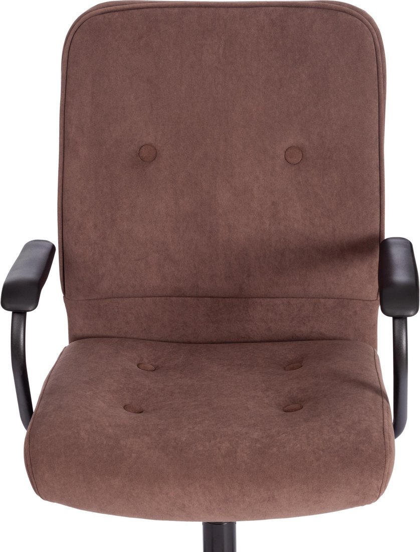 Офисное кресло TetChair Wind флок (коричневый)