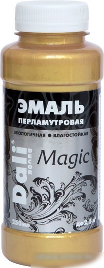 Эмаль Dali Decor Magic 0.25 л (золото)