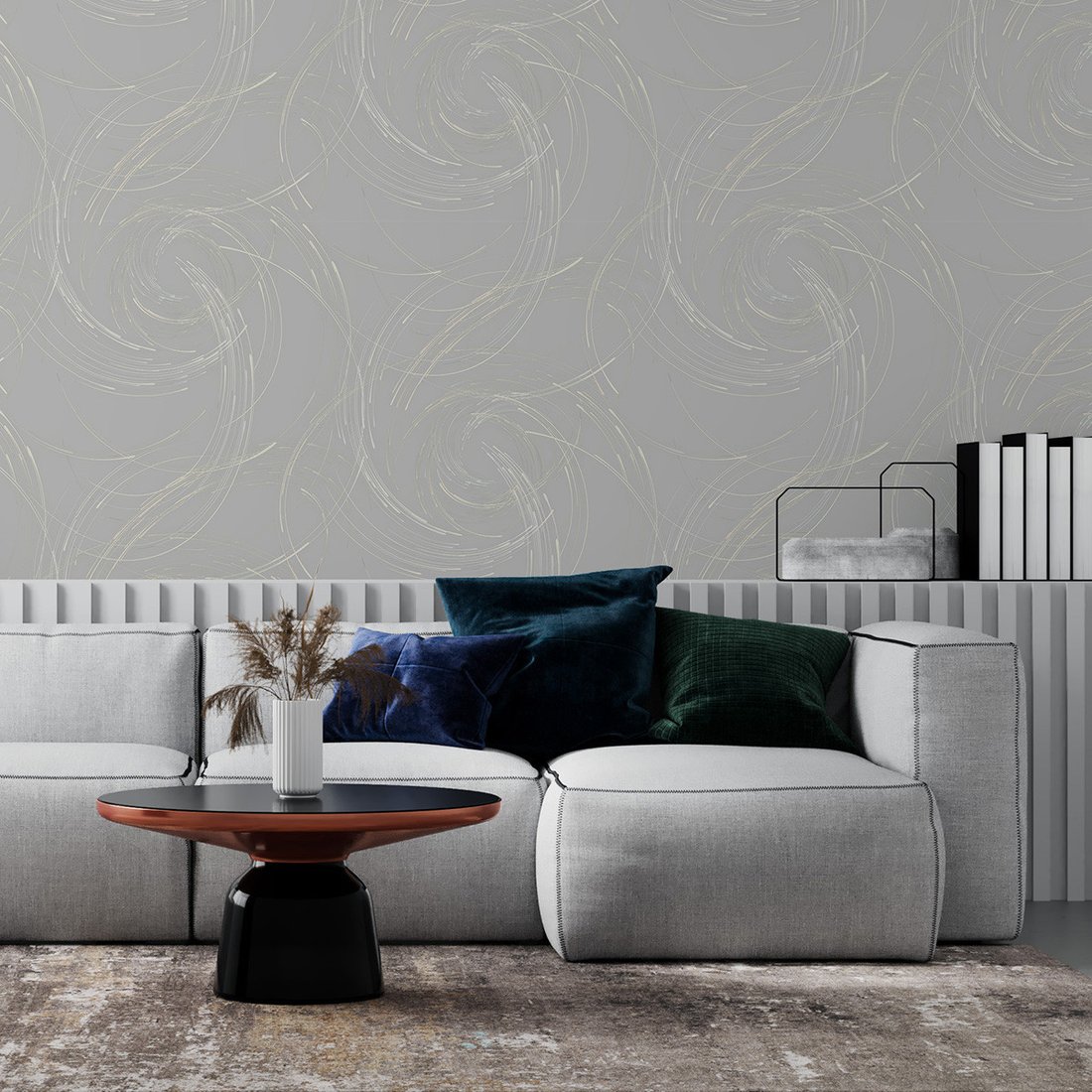 Виниловые обои Grandeco Corso R175103