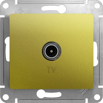 Розетка телевизионная Systeme Electric Glossa GSL001091 (фисташковый)