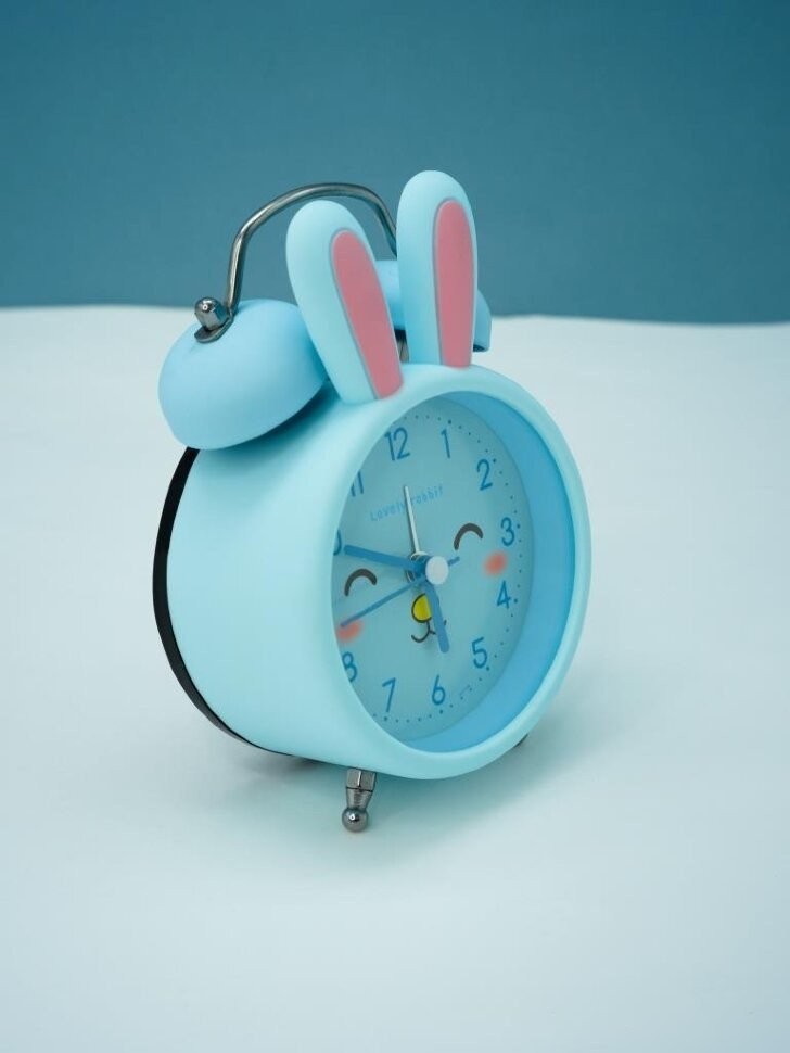 Настольные часы ILikeGift Cute rabbit 17138-02 (синий)