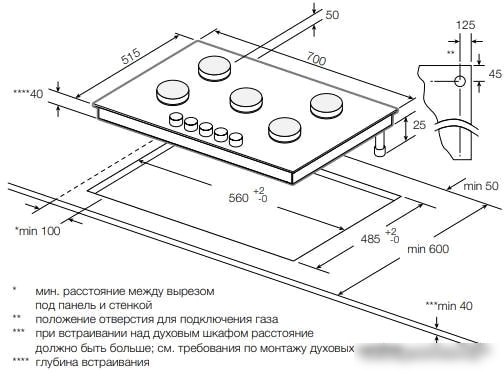 Варочная панель Graude GS 70.1 S