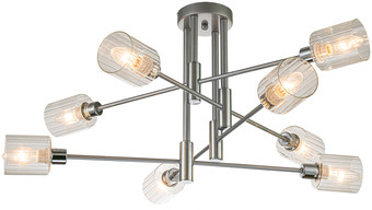 Люстра средней высоты Escada 1140/8P (Silver/Chrome)