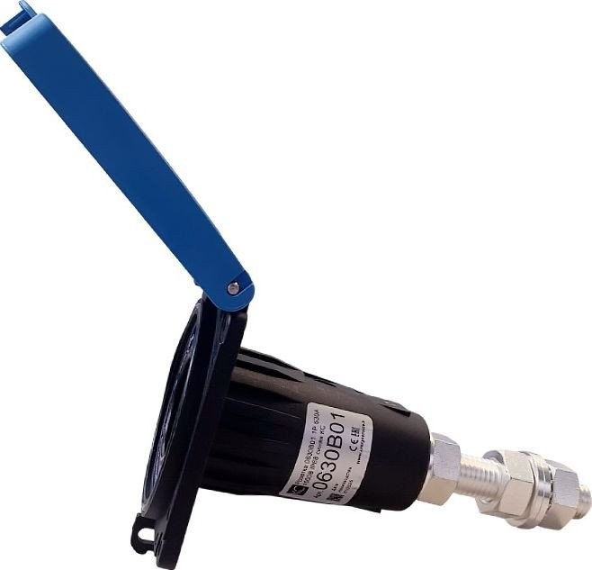 Розетка промышленная КС YHT BX3 0400B01 1Р 400А 1000В IP68 0400B01 (синий)