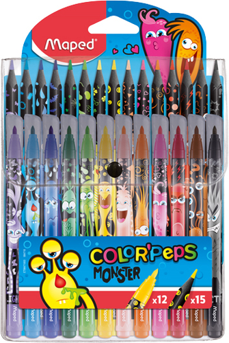 Школьный набор для рисования Maped Monster Combo 984718