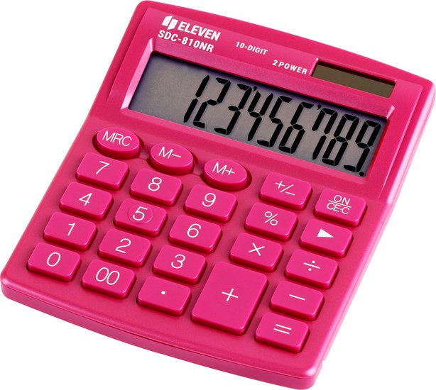 Калькулятор Eleven SDC-810NR-PK (розовый)