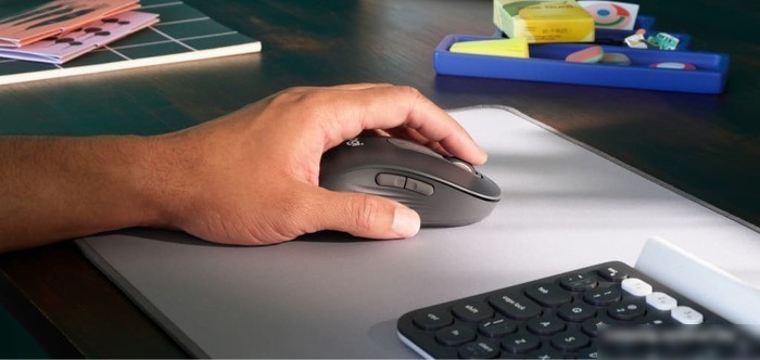 Мышь Logitech Signature M650 L Left для левой руки (графит)