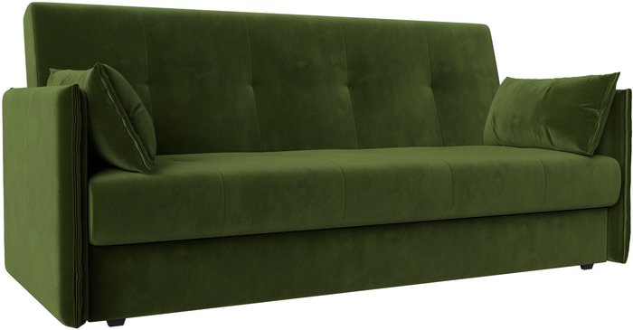 Диван Лига диванов Лига-018 117858 (микровельвет зеленый)