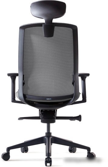 Кресло Bestuhl J1 Black Pl с подголовником (серый)