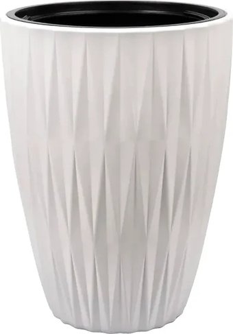 Кашпо Form-Plastic Caro Slim FP-5820-011 (белый)