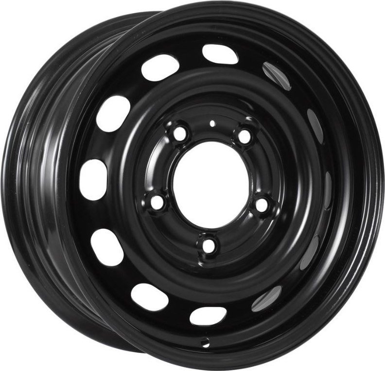 Штампованные диски Magnetto 15006 15x6" 5x139.7мм DIA 98.5мм ET 40мм Black