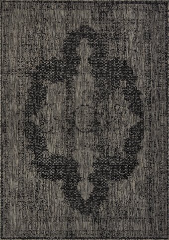 Циновка Merinos Kair S129-STAN-BLACK-GRAY (1.4х2)