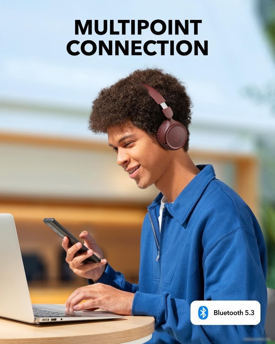 Наушники Anker Soundcore H30i (красный)
