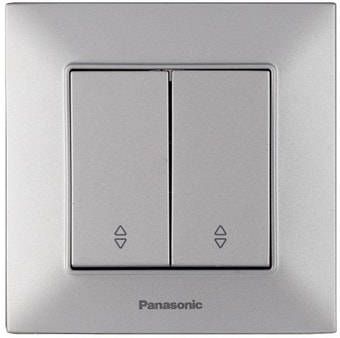 Выключатель проходной Panasonic Arkedia Slim WNTC00112SL-BY