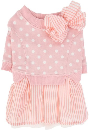 Свитер для животных Pinkaholic Ensley с юбкой NAUA-OP7617-PK-L (розовый)