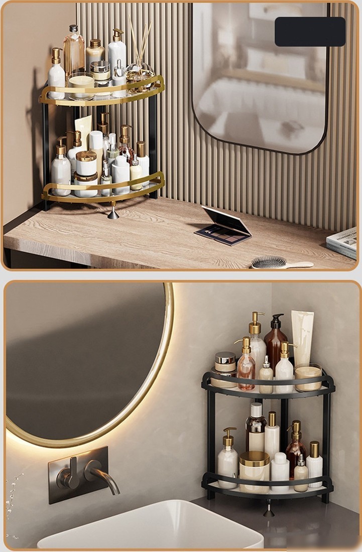 Домашний органайзер для косметики Happy Home HH-035 (черный)