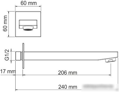 Излив Wasserkraft A091