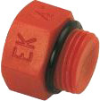 Wavin Ekoplastik Пробка короткая ПП 1/2" [ZAGXXXXXXX]