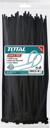 Стяжка для кабеля Total THTCTB20036 (100 шт)