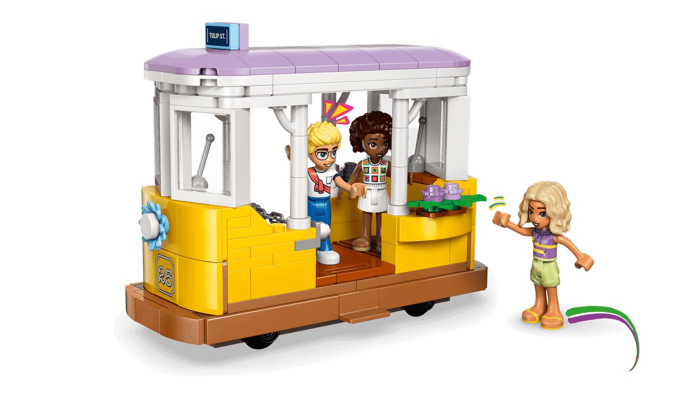 Конструктор LEGO Friends Кофейня с растениями и цветочный магазин 42671