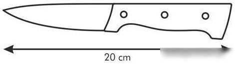 Кухонный нож Tescoma Home profi 880503