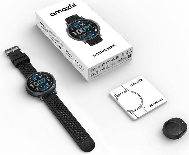 Умные часы Amazfit Active Max (черный)