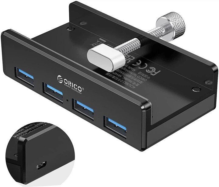 USB-хаб Orico MH4PU-BK-BP
