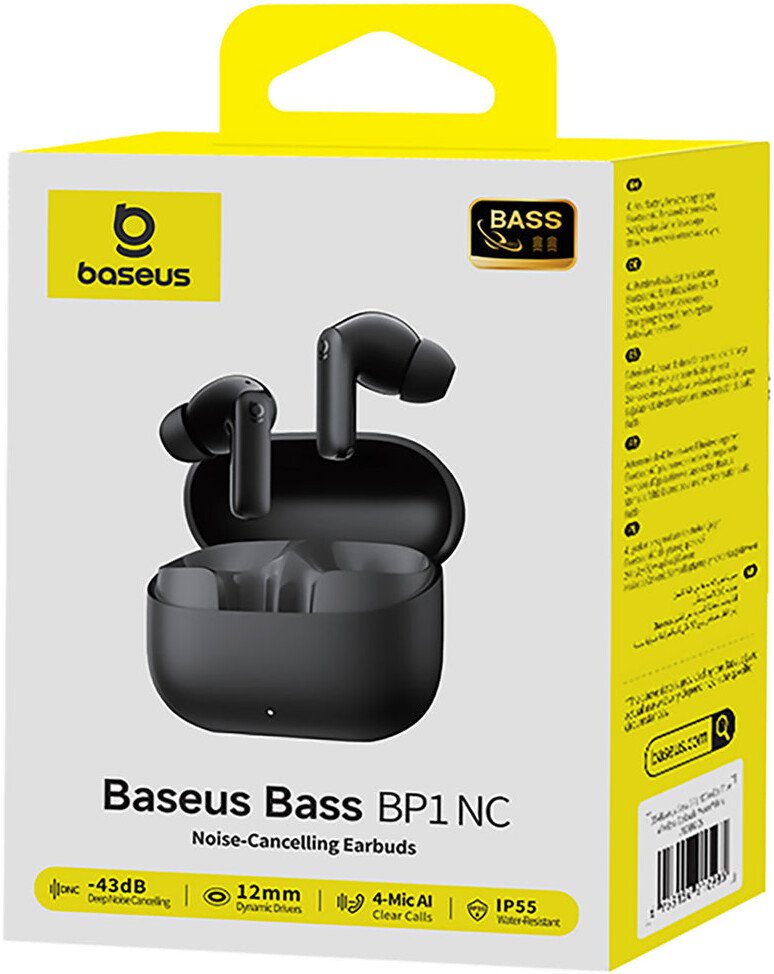 Наушники Baseus Bass BP1 NC (черный)