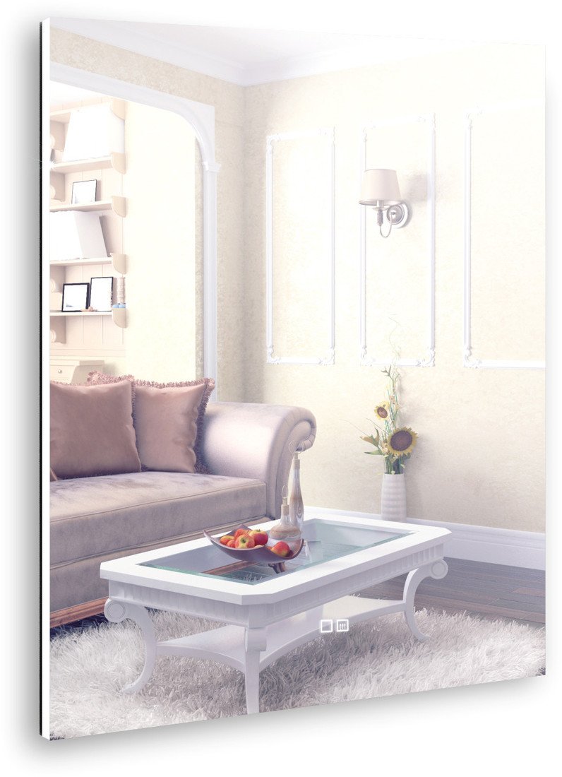 Silver Mirrors Зеркало Алмина 80x100 LED-00002345