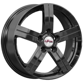 Литые диски iFree Оруэлл 16x6" 5x114.3мм DIA 67.1мм ET 48мм BK