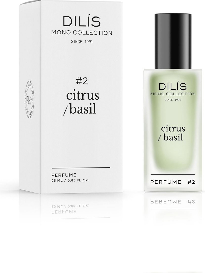 Парфюмерия Dilis Parfum Mono Collection Citrus Basil (25мл)