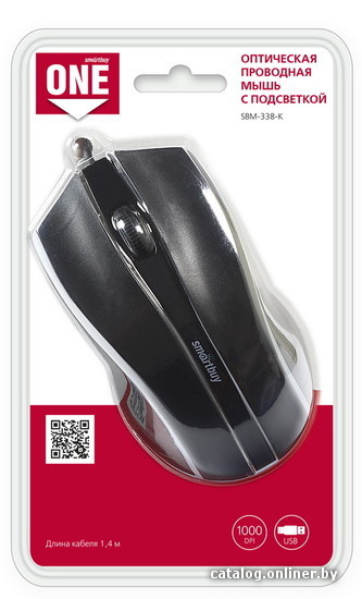 Мышь SmartBuy One 338 (черный) [SBM-338-K]