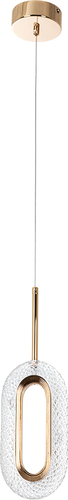 Подвесная люстра Arte Lamp Ovale A2489SP-1GO