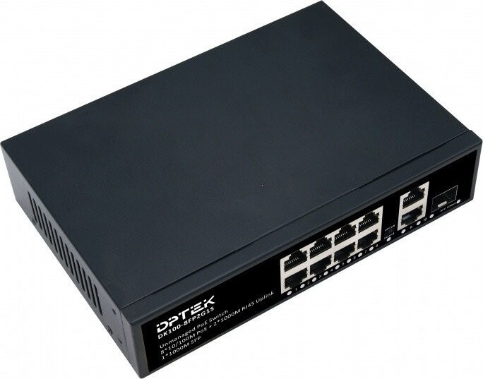 Неуправляемый коммутатор DPTEK DK100-8FP2G1S