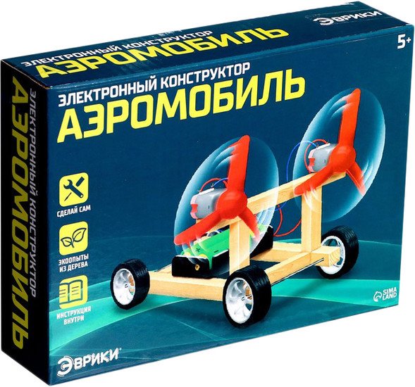 Конструктор Эврики Аэромобиль 4072193