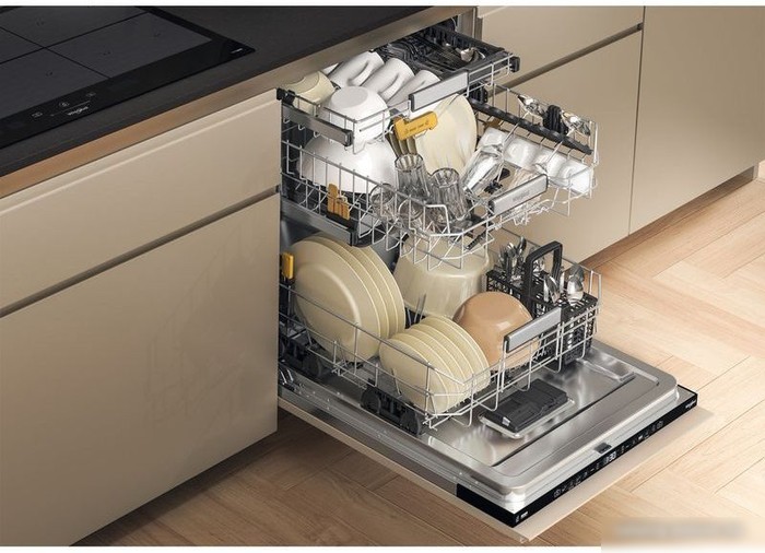 Встраиваемая посудомоечная машина Whirlpool W8I HT58 TS