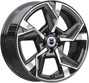 Литые диски K&K Кайан 18x7.5" 5x112мм DIA 66.6мм ET 43мм Алмаз черный