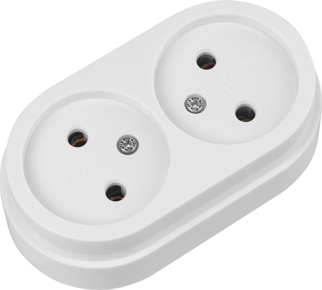Розетка TDM Electric Ретро SQ1806-0529 (белый)