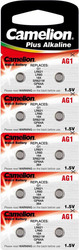 Батарейки Camelion LR60 10 шт. [AG1-BP10]