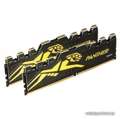 Оперативная память Apacer Panther Golden 2x8ГБ DDR4 3200 МГц AH4U16G32C28Y7GAA-2