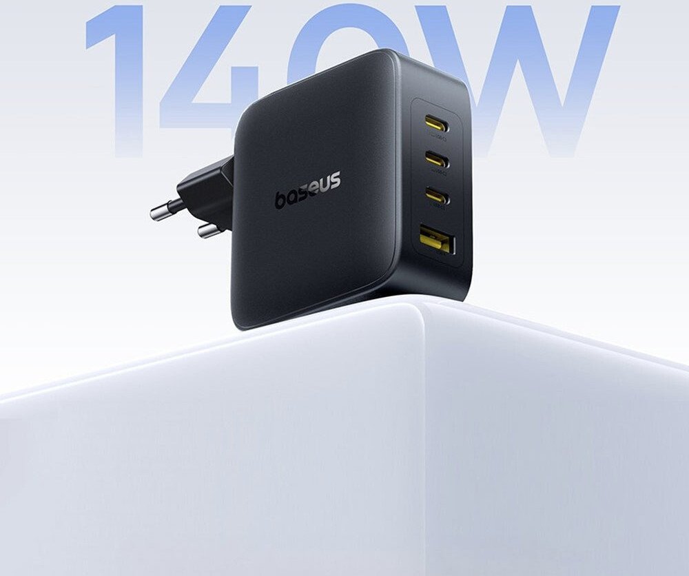 Сетевое зарядное Baseus EnerFill FH11 140W E0121J00 (черный)