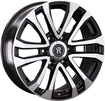 Литые диски Replay TY309 17x7.5" 6x139.7мм DIA 106.1мм ET 30мм BKF