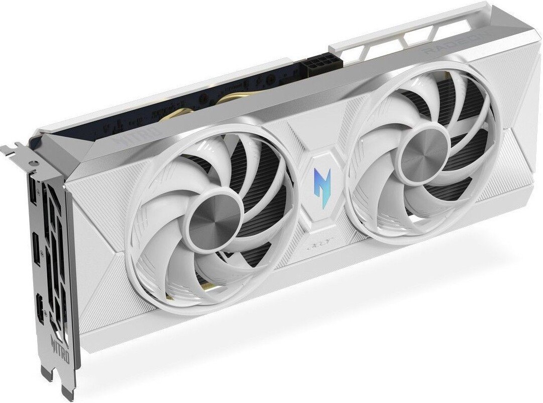 Видеокарта Acer Nitro Radeon RX 9060 XT White OC 8GB DP.Z4UWW.P02