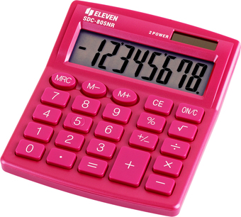 Калькулятор Eleven SDC-805NR-PK (розовый)