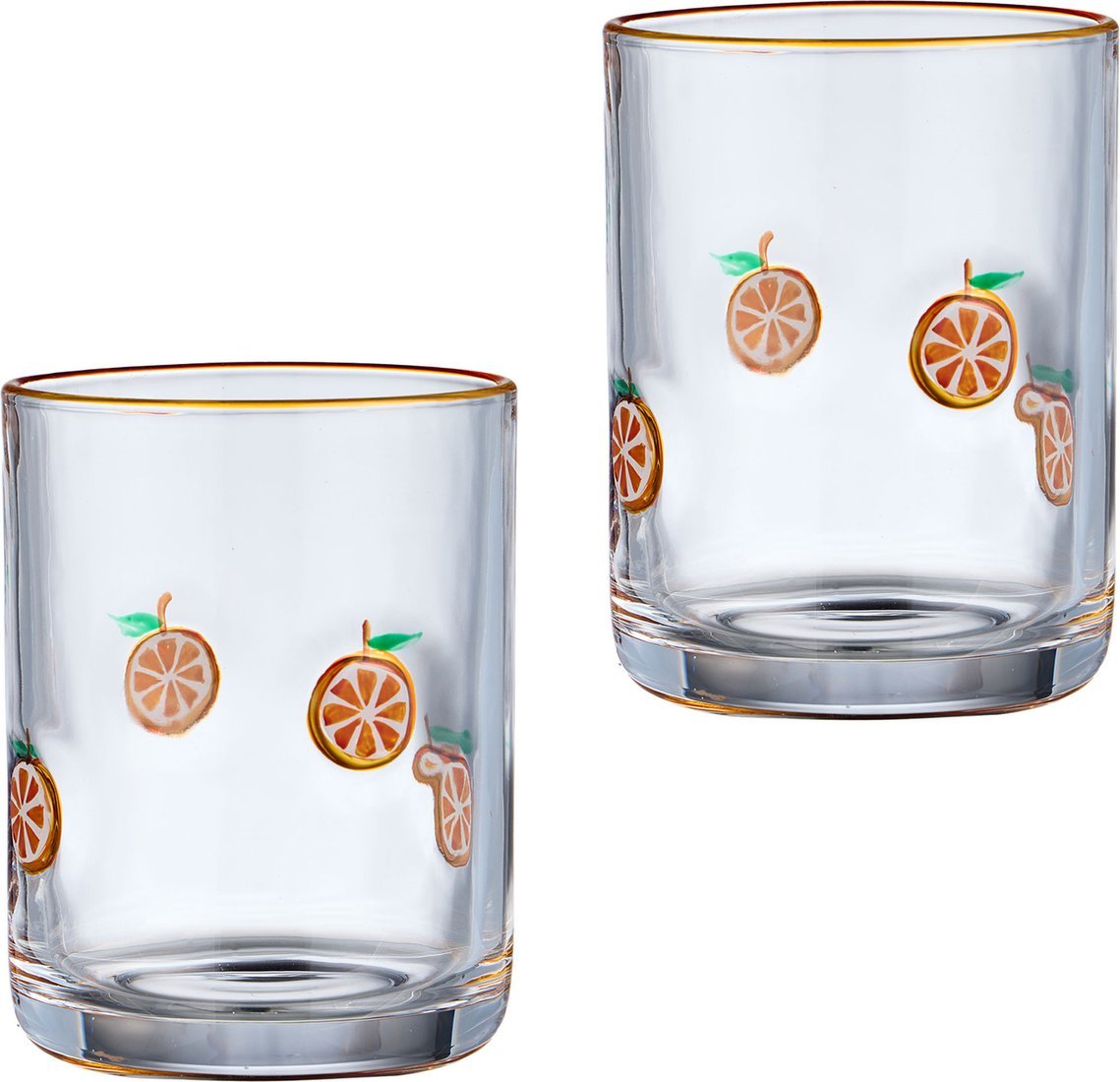 Набор стаканов для воды и напитков Lefard Fruity Orange 685-134 (2 шт)