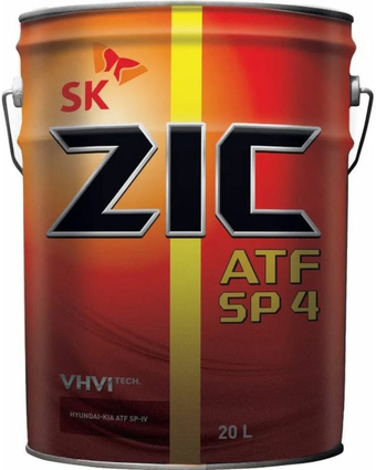 Трансмиссионное масло ZIC ATF SP 4 20л