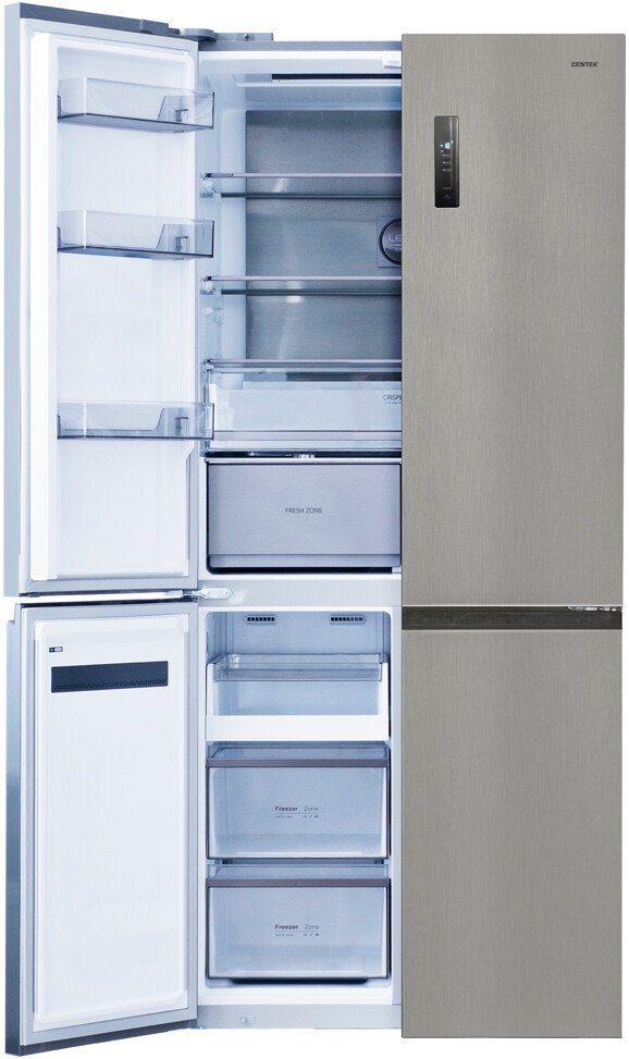 Четырёхдверный холодильник CENTEK CT-1746 Inox