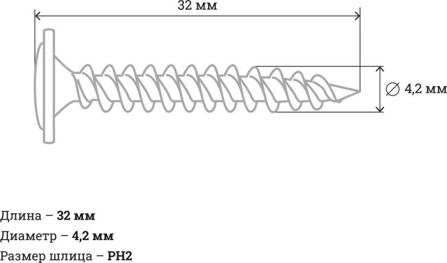 Саморез Gigant 123569 (1кг)